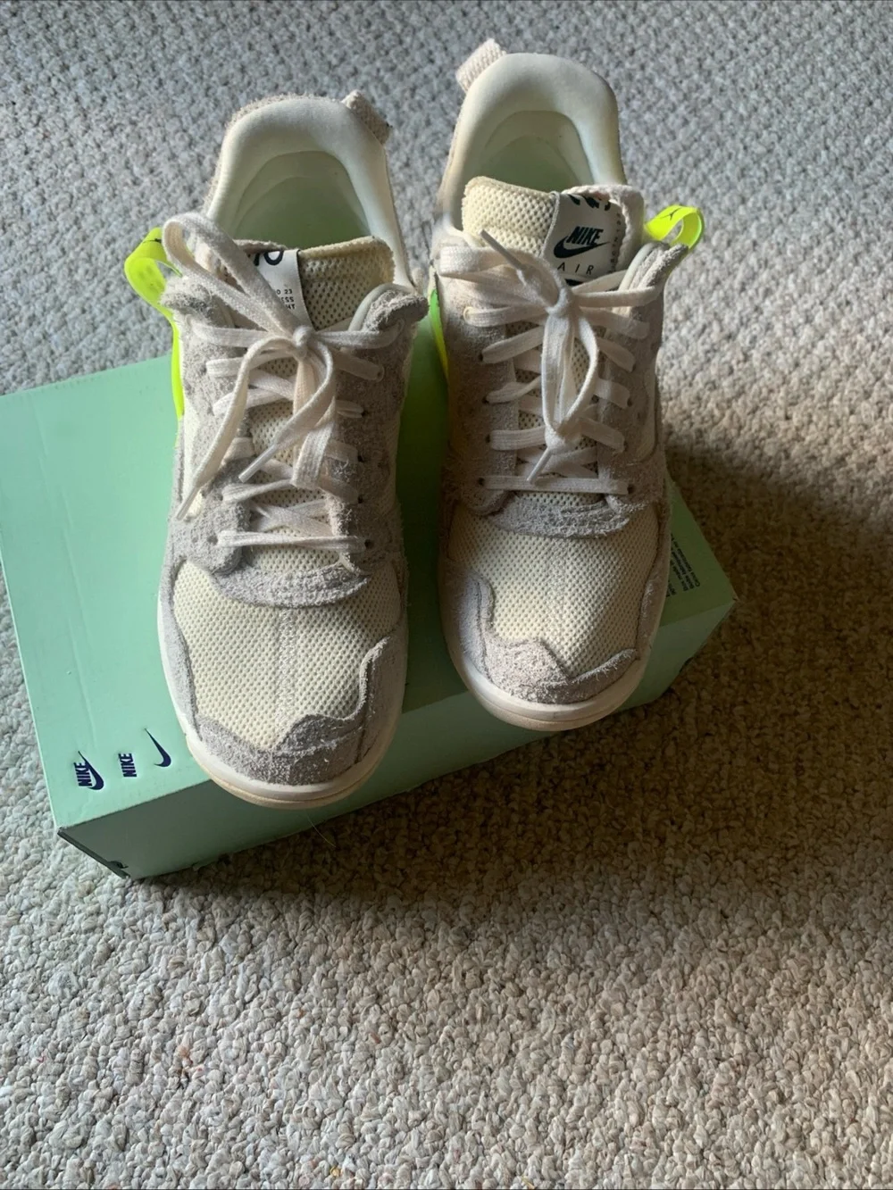 Nike Jordan Ma2 white volt casual suede sneakers basketball